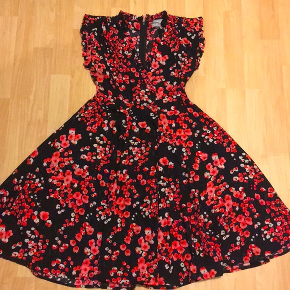Unique Vintage Dresses & Skirts - Unique Vintage Floral Swing Dress NWOT